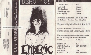 Epidemic - Demo 89