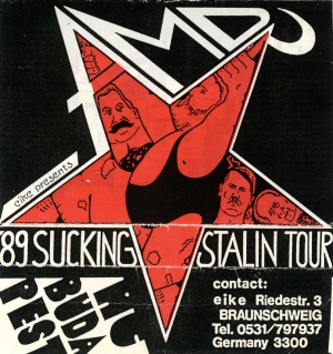 A.M.D. (anti military demonstration) - Sucking Stalin Tour - live