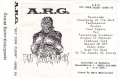 A.R.G. - Rip Your Flesh